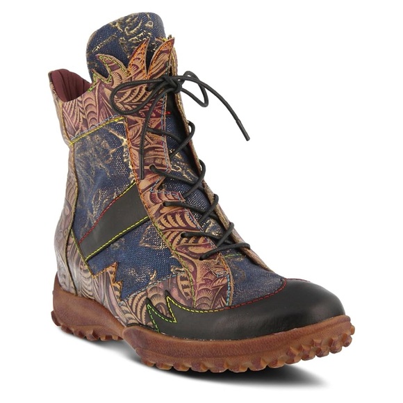 L'Artiste by Spring Step Ileana Lace Up Boot - Size 37 (6.5 - 7)